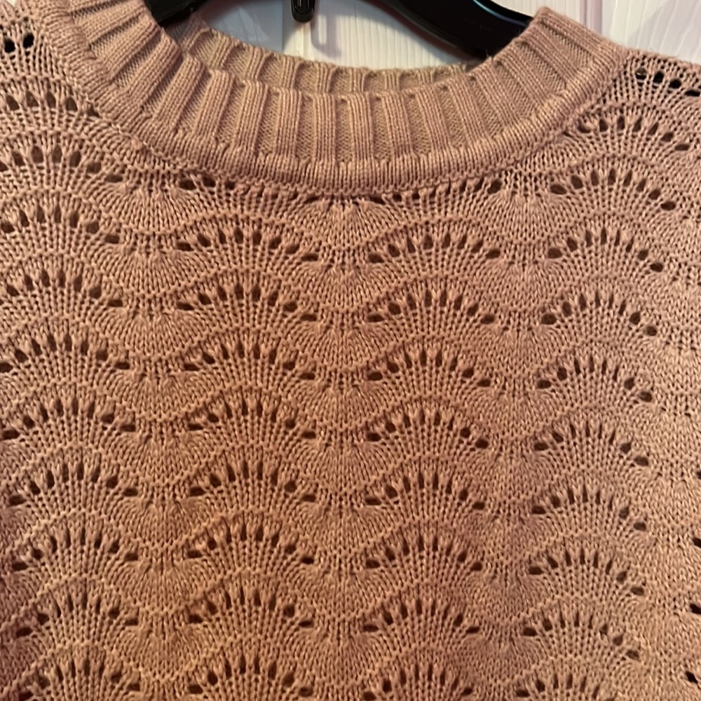 Super cute light pink sweater. - Picture 2 of 2